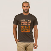 Shirt Jumper Cables - kies stijl en kleur (Voorkant volledig)