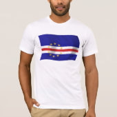 Shirt Kaapverdië-vlag (Voorkant)