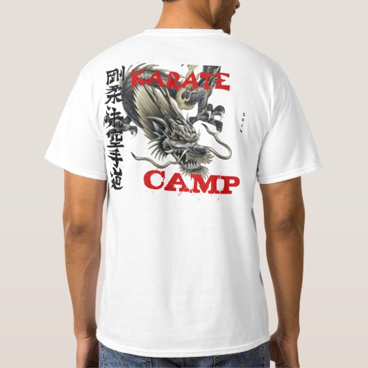 shirt Karate Camp 2014 (Achterkant)