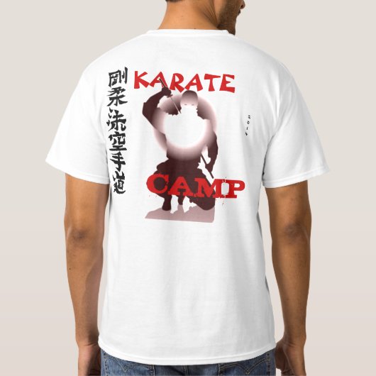 shirt Karate Camp 2014 (Achterkant)