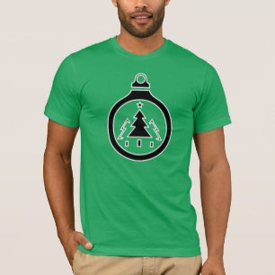 Shirt kerstboompictogram