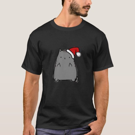 Shirt kerstKat (Voorkant)