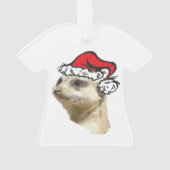 Shirt kerstmis Meerkat Ornament (achterkant)