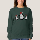 Shirt kerstpinguïns (Voorkant)