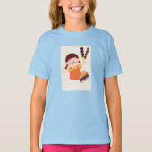 Shirt kinderen met geniet van je moment (Voorkant)