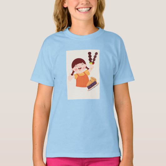 Shirt kinderen met geniet van je moment (Voorkant)