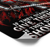 Shirt Knights Templar Warrior Protection Respect Poster (Hoek)