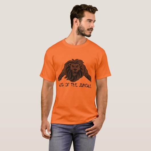 shirt, KONING VAN HET OERWOUD T-shirt (Voorkant volledig)