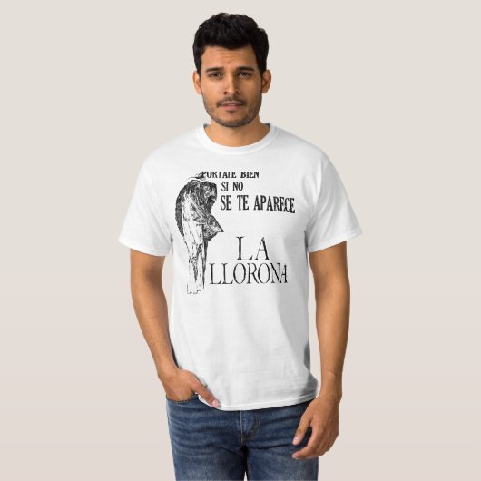 Shirt La Llorona (Voorkant volledig)