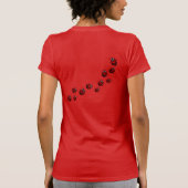 Shirt Ladybug-Shirt T-shirt van dame Ladybird (Achterkant)