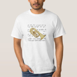 Shirt (licht). Marching Euphonium. Kies uw kleur