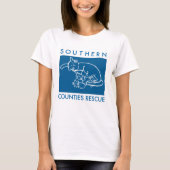 Shirt Logo kat (blauwe Logo) (Voorkant)