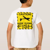 Shirt "Low Flying" van kind (Achterkant)