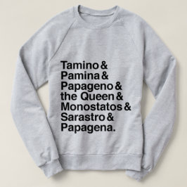 Shirt Magic Flute-tekens