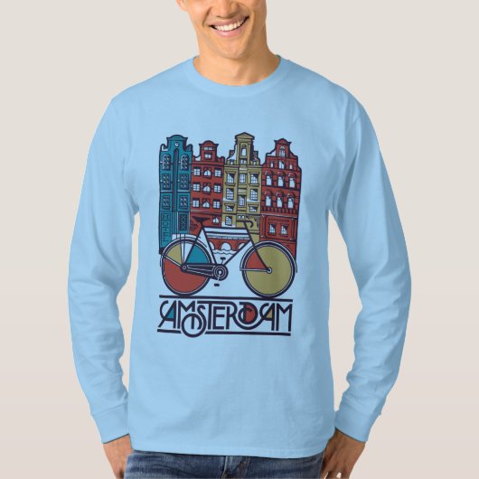 Shirt Mannen Amsterdam (Voorkant)