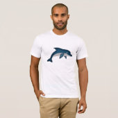 Shirt mannen Dolphin (Voorkant volledig)