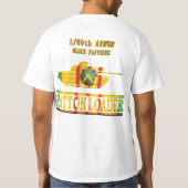 shirt met 1/69e Armor M48A3-tapelader (Achterkant)