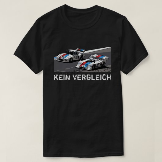 shirt met 2 ZIJDE RACING (Design voorkant)