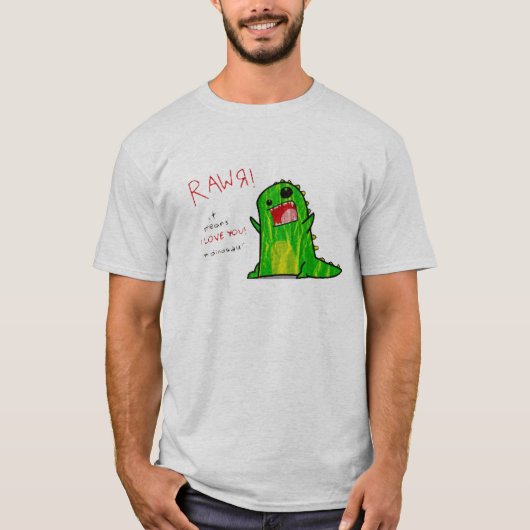 Shirt met beperkte Edition Premium RAWR (Voorkant)
