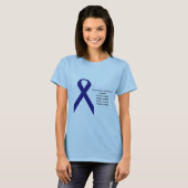 Shirt met blauwe lint (Voorkant volledig)