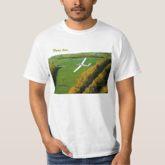 Shirt met "Flying Solo"
