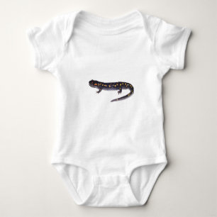 Shirt met gepolijst salamander