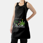 Shirt met groene kerstmis schort (Insitu)