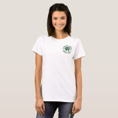 Shirt met groene vinger voor vrouwen (Voorkant volledig)