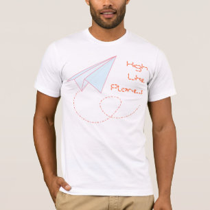 Shirt met hoge-zoals-papieren toestellen