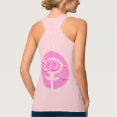 Shirt met ingesloten schaar (Achterkant)