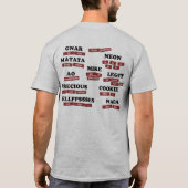 Shirt met K-Squad Cascades (Achterkant)