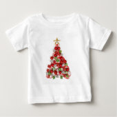 Shirt met kerstbomen (Voorkant)