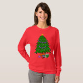Shirt met kerstbomen (Voorkant volledig)