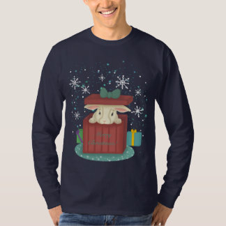 Shirt met kerstBunny
