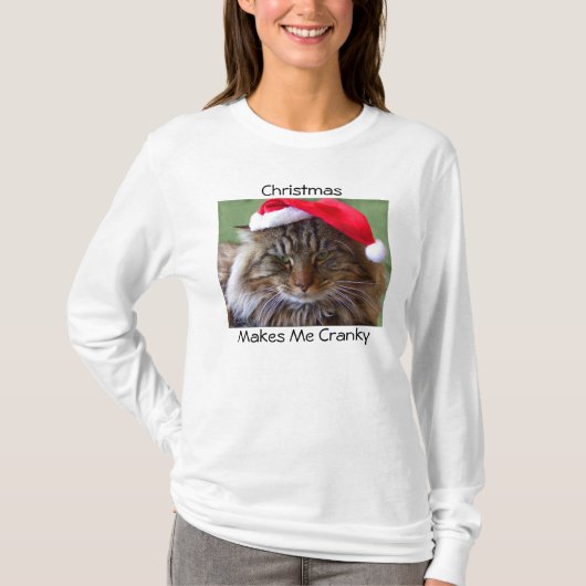 Shirt met kerstcadeaus (Voorkant)