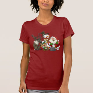 Shirt met kersttang