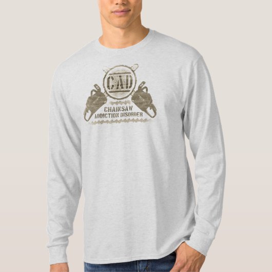 Shirt met kettingzaagstoornis (Voorkant)