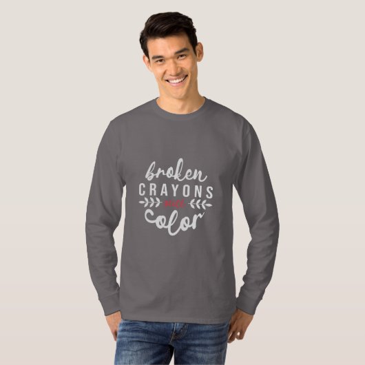 Shirt met lange hoes (Voorkant volledig)
