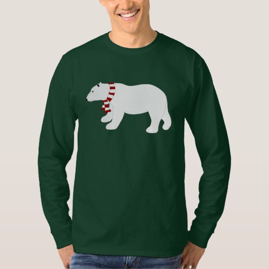 Shirt met lange hoes, Beer (Voorkant)