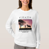 Shirt met lange hoes voor vrouwen (Voorkant)