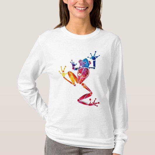 Shirt met lange kikker (Voorkant)