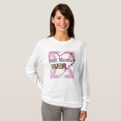 Shirt met lange mouwen dat mama het beste ooit teg (Voorkant volledig)