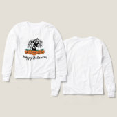 Shirt met lange mouwen voor Halloween (Voorkant /achterkant)