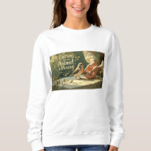 Shirt met lange mouwen voor vrouwen - "Zorg voor d
