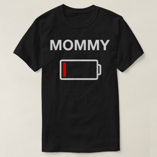 Shirt met moederbatterij - Dochterlaag - T (Design voorkant)