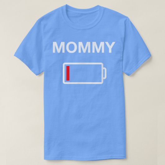 Shirt met moederbatterij - Dochterlaag - T (Design voorkant)