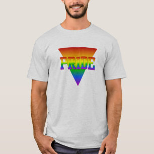 Shirt met Pride driehoek - kies stijl en kleur