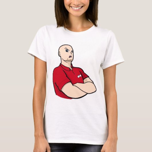 Shirt met Ranting Riley voor vrouwen (Voorkant)