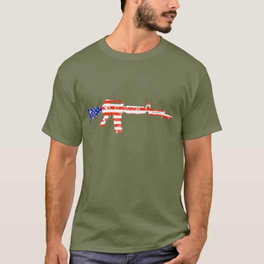 Shirt met riemen en strips (Voorkant)