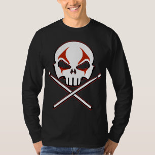 Shirt met rots en rolletjes Shirten lange hoes